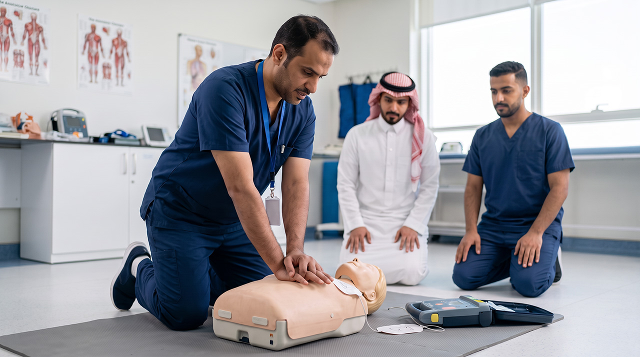 دورة الإنعاش القلبي الرئوي CPR