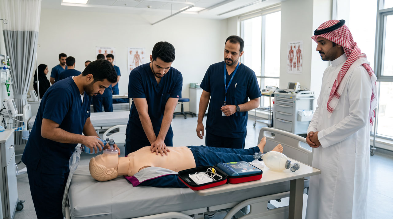 دورة دعم الحياة الأساسي BLS